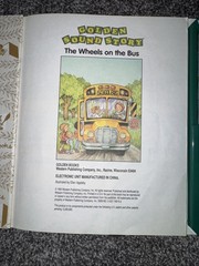 Vintage 1993 “The Wheels on the Bus” (A Golden Sight and Sound Book) Works!