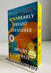 SIGNED Remarkably Bright Creatures by Shelby Van Pelt Trade PB ~ STENCILED EDGES
