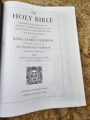 Oxford Quatercentenary 400th 1611 KJV Holy Bible Leather Deluxe Edition NEW L@@K