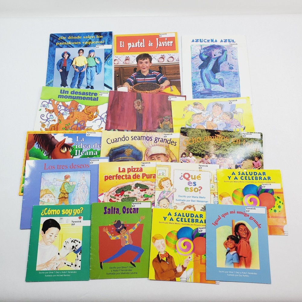 Lot of 17 Spanish Early Readers Fonolibros Modern Curriculum Press Homeschooling