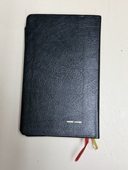 Rex Humbard Prophecy Bible Edition KJV Black Genuine Leather 1979