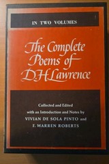 The Complete Poems of D. H. Lawrence, 2 Volume Set