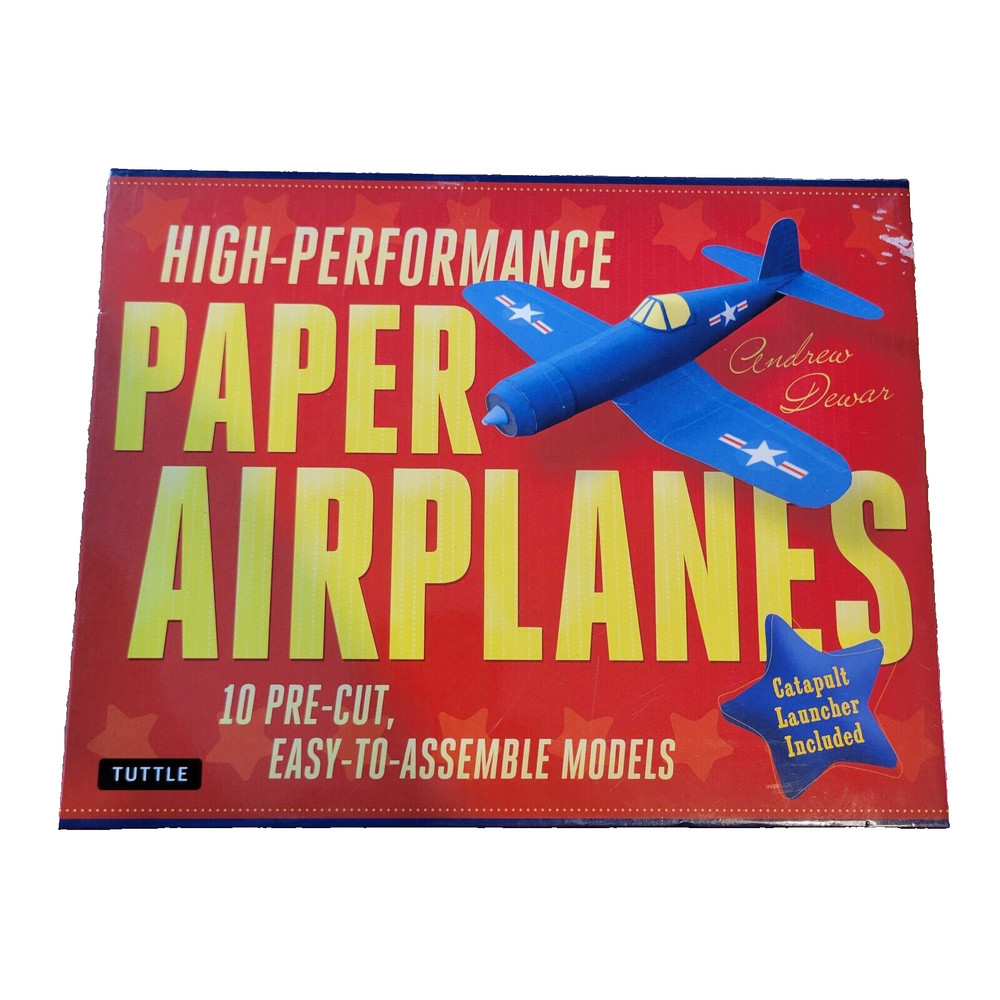 Andrew Dewar High-Performance Paper Airplanes Kit (Mixed Media Product)