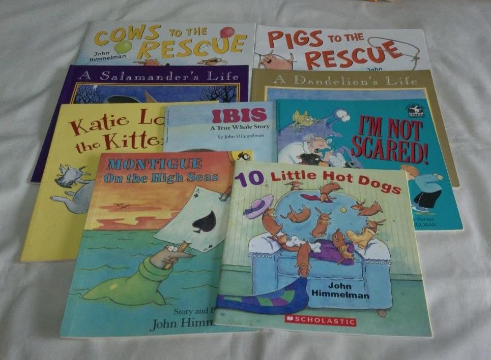 Set of 9 John Himmelman picture books
