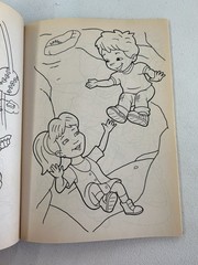 Vintage Dragon Tales Dragon Magic Coloring Activity Book Cut Out Doll Y2K
