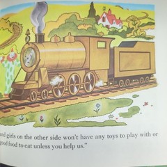 Vintage 1960s Little Engine That Could Book Watty Piper 1961 Platt & Munk NY