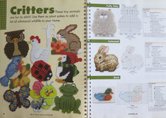 401 Plastic Canvas Itty Bitties Needlecraft Projects, Hardcover, 175 pages