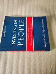 Investing in People Cascio Boudreau 2014 2nd Edition HR Finance FT Press
