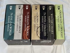The Wheel of Time Set 7 2 Box Sets Robert Jordan Eye World Crossroads Twilight