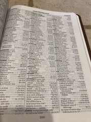 NASB Thompson Chain-Reference Bible Leathersoft Brown Red Letter 1977 Text INDEX