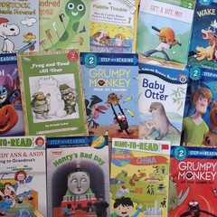 Random Lot of 12~Step into Reading LEVEL 2, I Can/Ready to Read Books~ Unisex