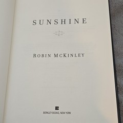 Sunshine Robin McKinley Vintage Hardcover Berkley Books 2003 Fantasy 1st Ed DJ