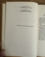 Vtg 1933 THE MARK OF THE BEAST Sydney Watson Hardcover Revell End Times Fiction