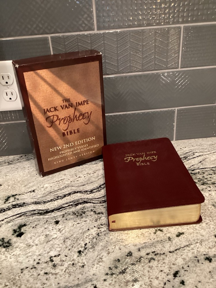 The Jack Van Impe Prophecy Bible New 2nd Edition King James Version EUC