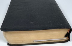 Vintage The King James Study Bible Holy Bible Nelson Black Leather 6.5x 9.5