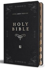 Thinline KJV Holy Bible with Giant Print and Convenient Thumb Index, 1408 Pages