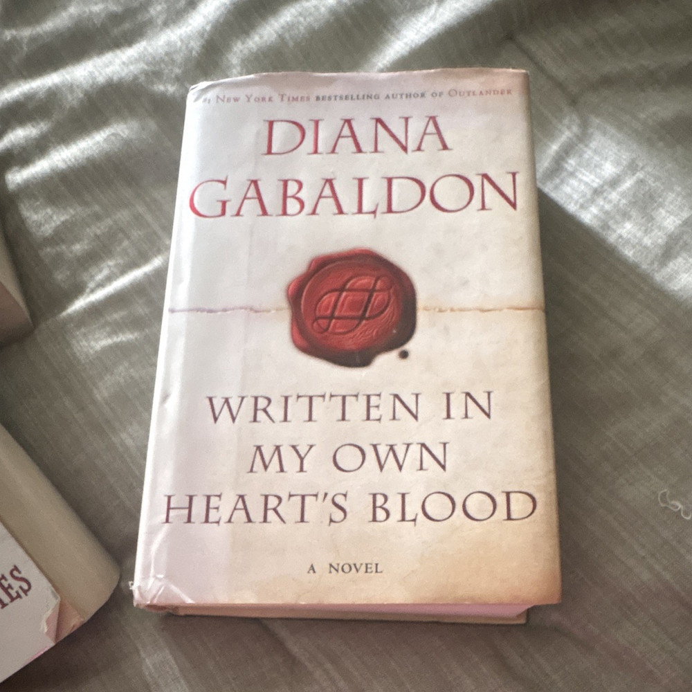 Diana Gabaldon Outlander Ser. Written in My Own Heart’s Blood Hardcover DJ