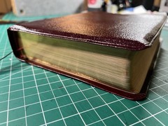 KJV Life Application Genuine Leather Edge Lined Bible