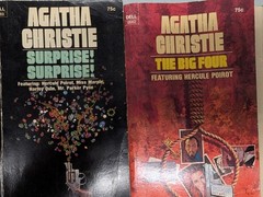 Agatha Christie $0.75 orig price vintage paperbacks 20 titles 1970s PB G 260407