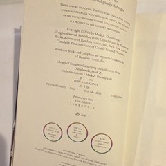Mark Z. Danielewski Only Revolutions HC First Edition Pantheon Books 2006
