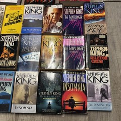 Stephen King Book Lot Of 21 Hardcover & Paperback Multiple Titles