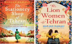 The stationary shop of tehran + the lion women of tehran PB combo of 2 book set.