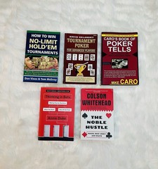 Caro’s Poker Tells Sklansky Tournament Poker Annie Duke McEvoy No-Limit Hold 'Em