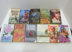 1. Lot of 11 Historical Romance Paperback Books, Novels Mixed Authors/Titles