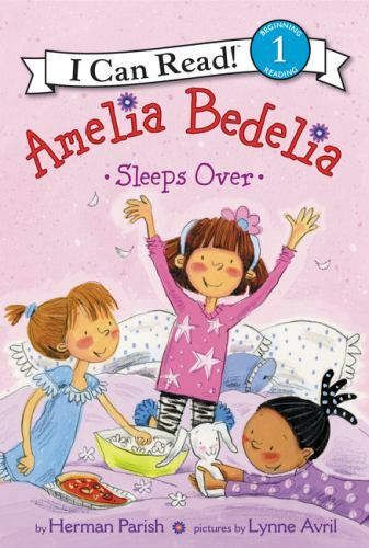 I Can Read Level 1 Ser.: Amelia Bedelia Sleeps Over by Herman Parish (2012, Tra…