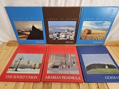 Library of Nations Time-Life Vtg Hardcover Books 20 Vol Set 80’S Homeschool