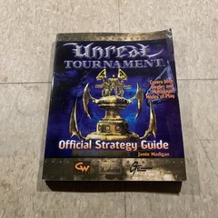 Unreal Tournament Strategy Guide Brady Games Paperback PC RARE