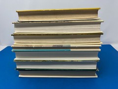 Israel Book Lot of 7 Chaim Herzog Golda Meir Amos Oz Kibbutz Makom *GIFT*