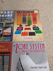 Lot of 4 Photography Books: Filters ~ Exposure ~ Zone System ~ Designing a Photo