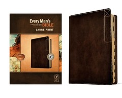 Every Man’s Bible NLT, Large Print, Deluxe Explorer Edition (LeatherLike, …