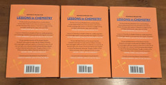 Lot of 3 copies Lessons in Chemistry – Bonnie Garmus 1st edition/1st printing HC