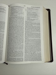 The Net Bible – Premium Bonded Leather – 60,932 Translators Notes – 2005