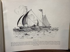 Long Island Sound And Narragansett Bay Steam Vessels – Drawings By Samuel Ward