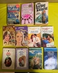 variety lot of vintage romance novels – Second Chance-Sillouette-Harlequin plus