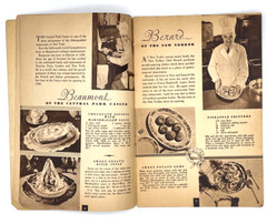 How Famous Chefs Use Marshmallows Recipes Cookbook Vintage 1930-39 pages