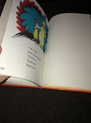Green Eggs And Ham Book Dr. Seuss 62 Pages hard cover