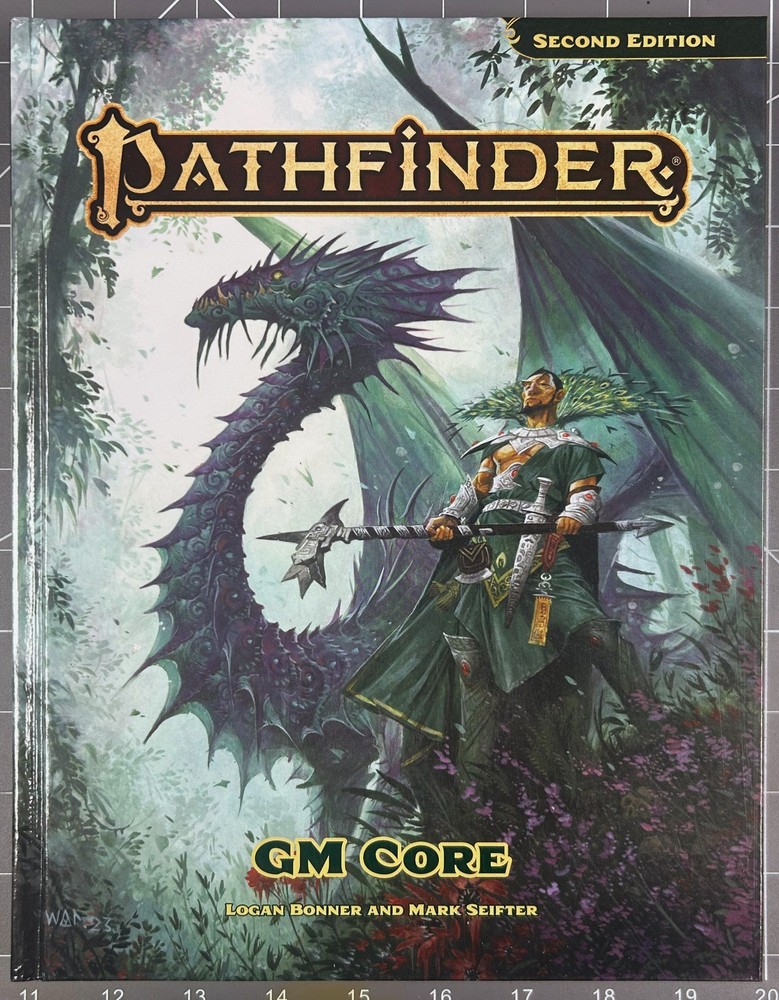 Pathfinder: Second Edition – GM Core Rulebook – Hardcover Book – New