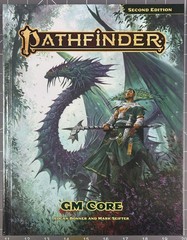 Pathfinder: Second Edition – GM Core Rulebook – Hardcover Book – New