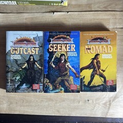Dark Sun Tribe of One Trilogy Simon Hawke Complete Paperback Set D&D Fantasy