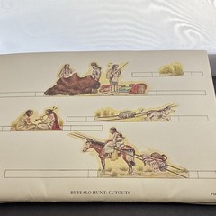 Matthew Kalmenoff Plains Indians Diorama to Cut & Assemble PB Illustrated 1975