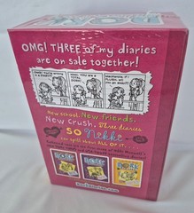 Dork Diaries Hardcover Box Set Books 1-3 Rachel Renee Russell NEW SEALED 3 Books