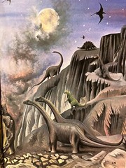 Lot Vintage Dinosaur Library Books Set Of 10 HC Rourke Publishing 80s Hardback