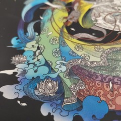 Mythic World Artist Coloring Book by Kerby Rosanes Paperback