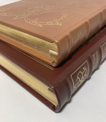Easton Press THE LIFE OF CHRIST by Giuseppe Ricciotti + ST PAUL | Collector Eds