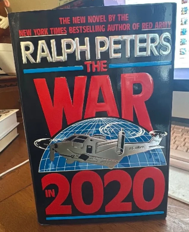 The War In 2020 by Ralph Peters (Hardcover 1991) 1st Edition
