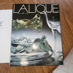 Lalique 1988 Large Signed Coffee Table Book 1st Edition W Extra Catalogs French